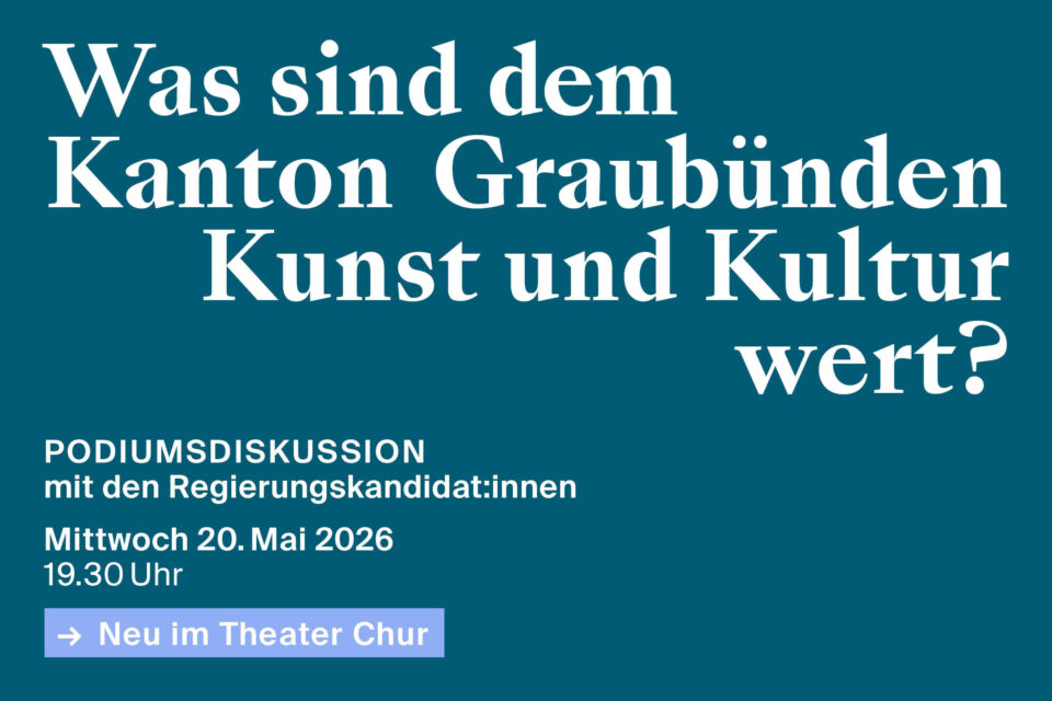 Was sind dem Kanton Graubünden Kunst und Kultur wert?